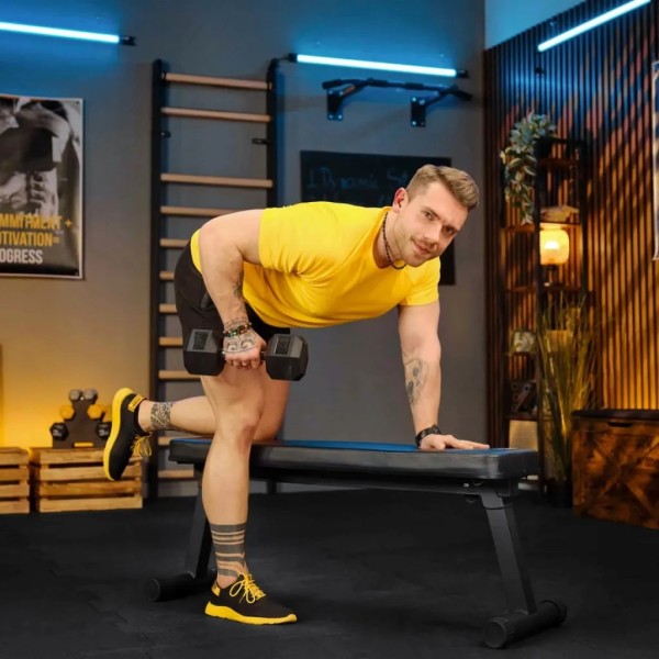 Гантеля шестигранна прогумована TX-175RD Trex Sport 17,5 кг