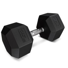 Гантеля шестигранна прогумована TX-250RD Trex Sport 25 кг
