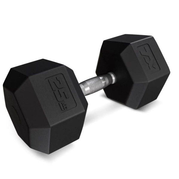 Гантеля шестигранна прогумована TX-250RD Trex Sport 25 кг
