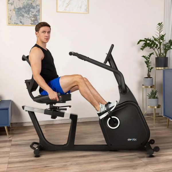 Горизонтальний велотренажер Gymtek XBR8000 електромагнітний