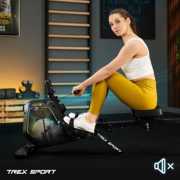 Гребний тренажер Trex Sport TX-580RM Rein чорний