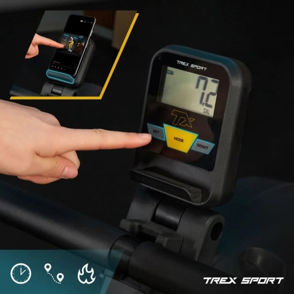 Гребний тренажер Trex Sport TX-580RM Rein чорний