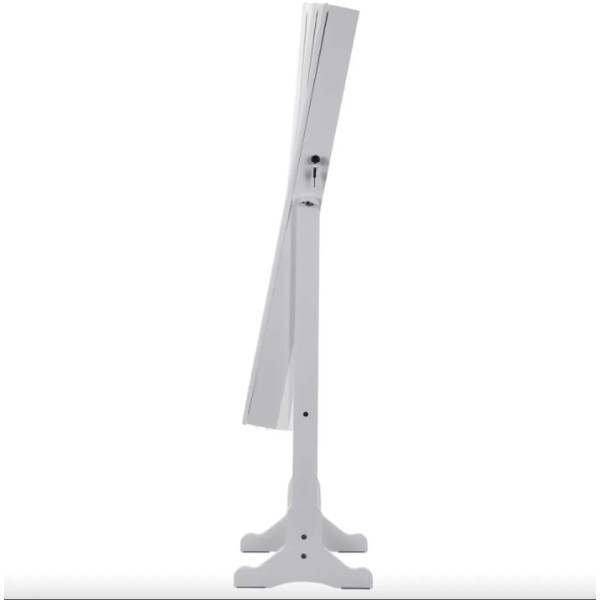 Підлогове дзеркало-шафа Leobert Insignia з підсвіткою біле