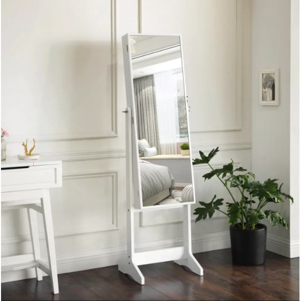 Підлогове дзеркало-шафа Leobert Inessa біле