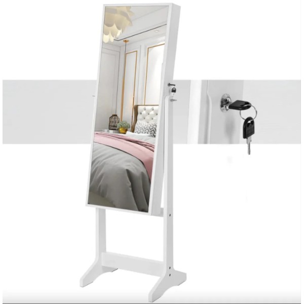 Підлогове дзеркало-шафа Leobert Inessa біле