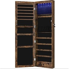 Дзеркало-шафа Leobert Kors з підсвіткою в стилі Loft коричневе