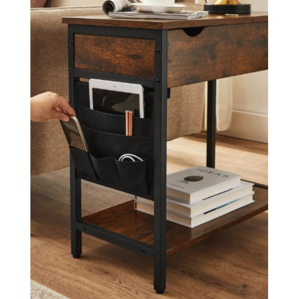 Журнальний столик Leobert Olmi USB вхід + розетка в стилі Loft