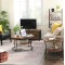Журнальний столик Leobert Vasagle 80 x 80 x 45см в стилі Loft