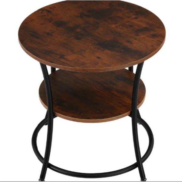 Журнальний столик Leobert Vasagle 55 x 55 x 55см в стилі Loft