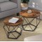 Комплект журнальних столиків Leobert Watson 2 шт в стилі Loft