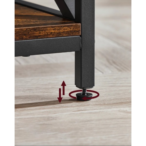 Стіл трансформер Leobert Elias в стилі Loft коричневий