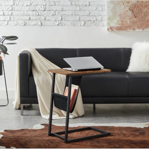 Журнальний столик Leobert Nastriy приставний з кишенею в стилі Loft