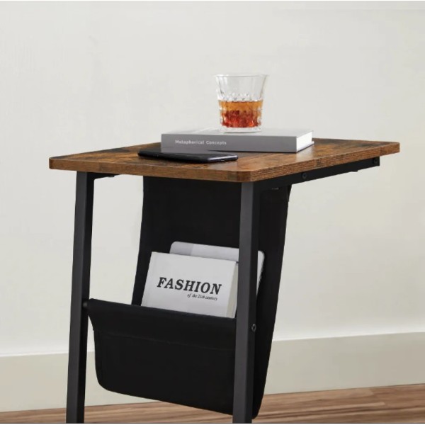 Журнальний столик Leobert Nastriy приставний з кишенею в стилі Loft