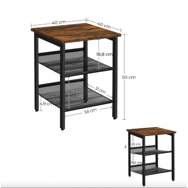 Комплект журнальних столиків Leobert Omega в стилі Loft