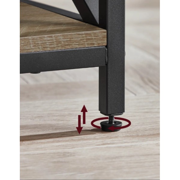 Стіл трансформер Leobert Elias в стилі Loft натуральний