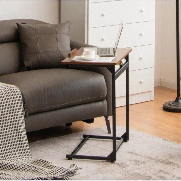 Журнальний столик Costway Allegro з регульованою стільницею в стилі Loft