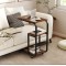 Журнальний столик приставний Costway Tavolino 2шт в стилі Loft