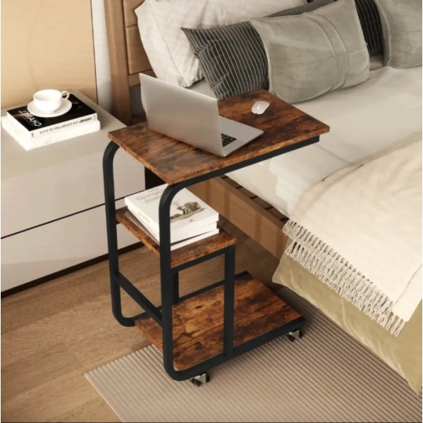 Журнальний столик приставний Costway Tavolino 2шт в стилі Loft