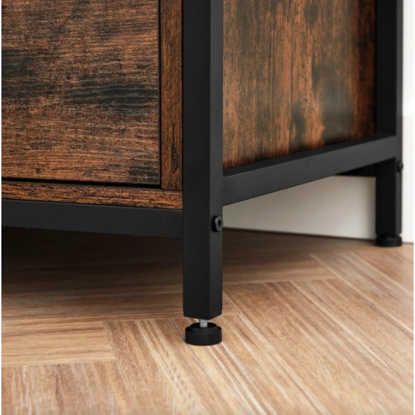 Тумба під телевізор Leobert Kamila в стилі Loft з 3 шухлядами