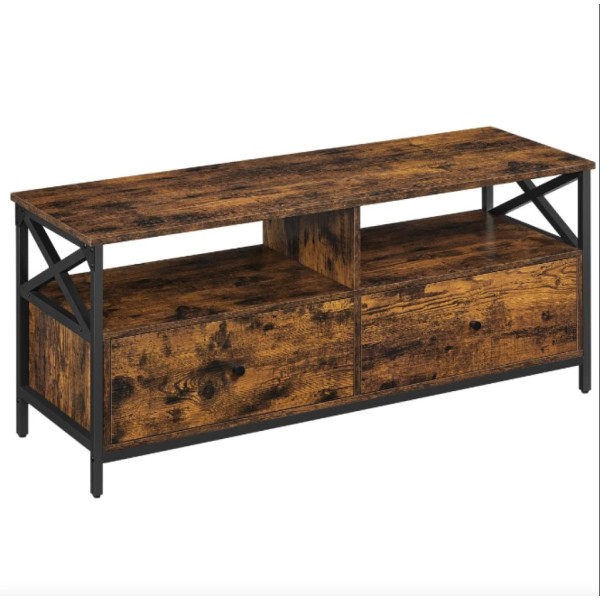 Тумба під телевізор Leobert Kamila в стилі Loft з 2 шухлядами