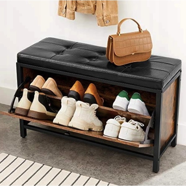 Тумба для взуття Leobert Fenster м'яким сидінням