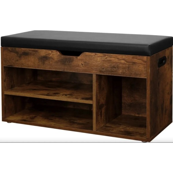 Тумба для взуття Leobert Gerbor з м'яким сидінням в стилі Loft