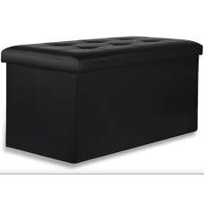 Пуф Leobert Mery 97 л екошкіра чорний