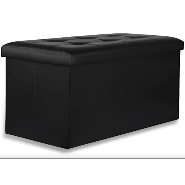 Пуф Leobert Mery 97 л екошкіра чорний