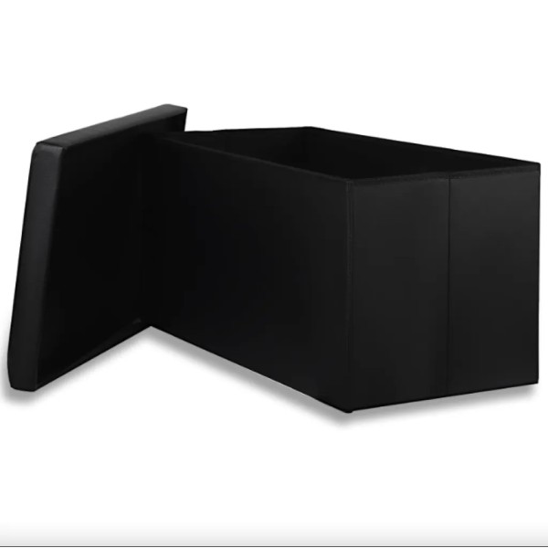 Пуф Leobert Mery 97 л екошкіра чорний