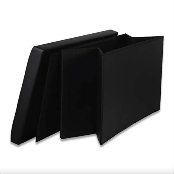 Пуф Leobert Mery 97 л екошкіра чорний