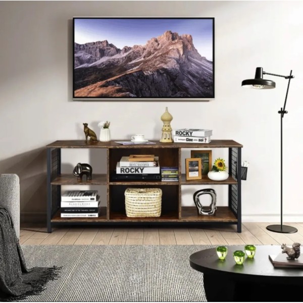 Тумба під ТВ Costway Ketrin в стилі Loft