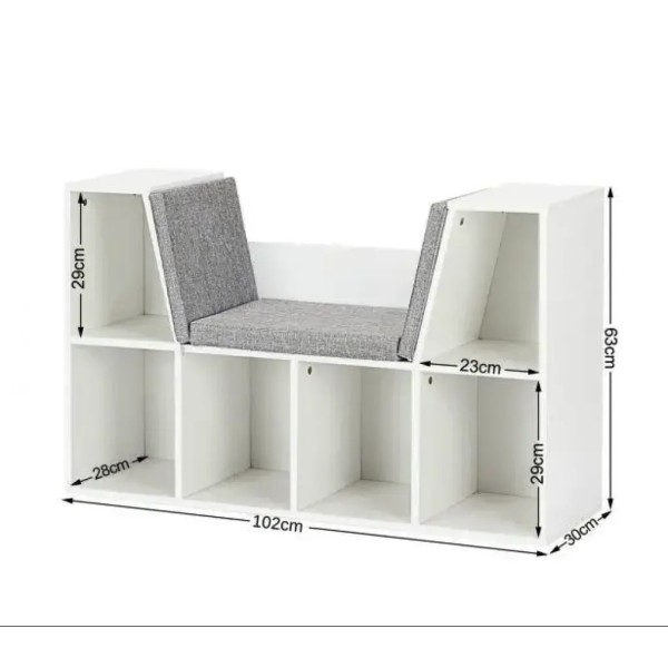 Шафа-органайзер Costway Kinder із подушкою для сидіння