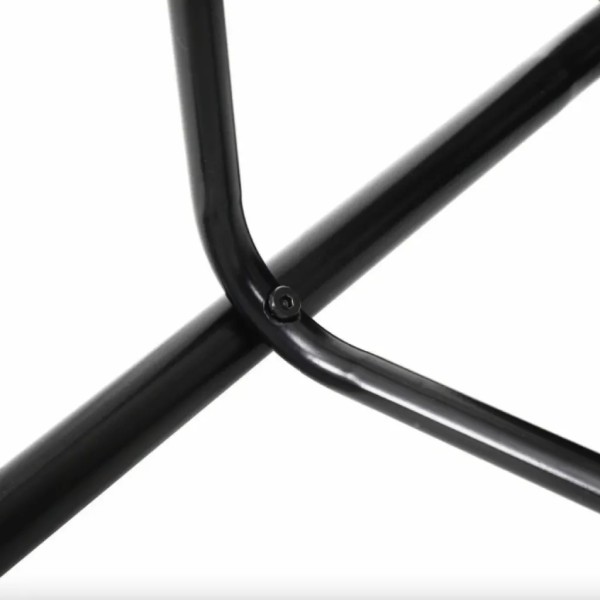 Комплект меблів Costway Katarina стіл і 4 стільці чорний