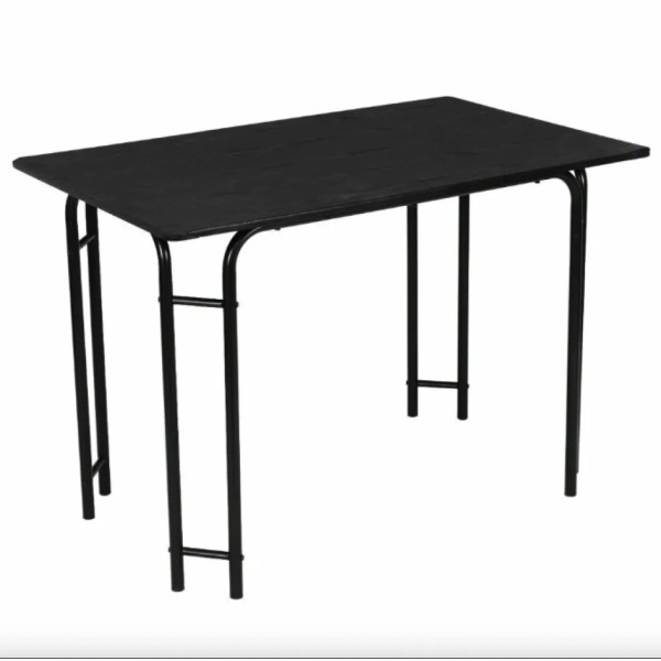 Комплект меблів Costway Katarina стіл і 4 стільці чорний