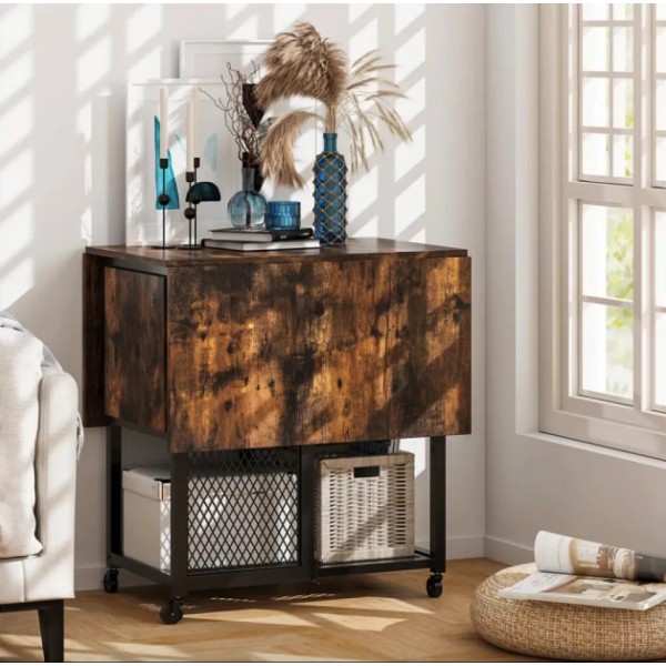 Комплект меблів Costway Design розкладний стіл з стільцями в стилі Loft