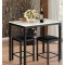 Комплект меблів Costway Venni барний стіл з табуретом 2 шт