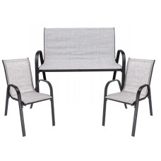 Комплект садових меблів Jumi FIESTA сірий