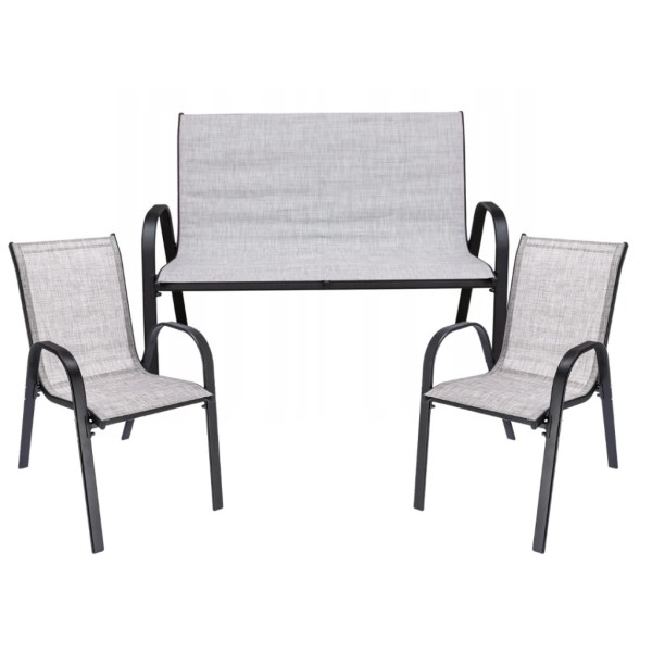 Комплект садових меблів Jumi FIESTA сірий