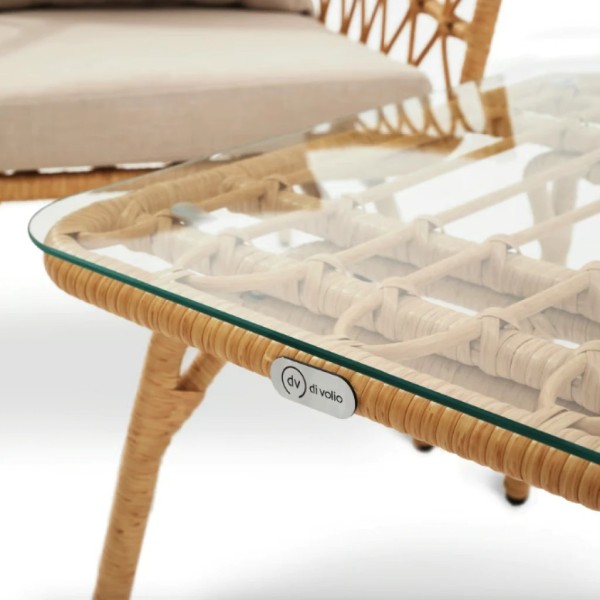 Комплект садових меблів Di Volio Teramo бежево-кремовий