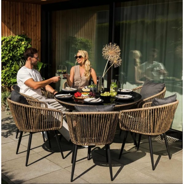 Комплект садових меблів Di Volio Rieti бежевий, сірий