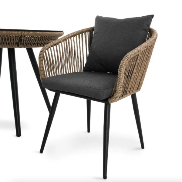 Комплект садових меблів Di Volio Rieti бежевий, сірий