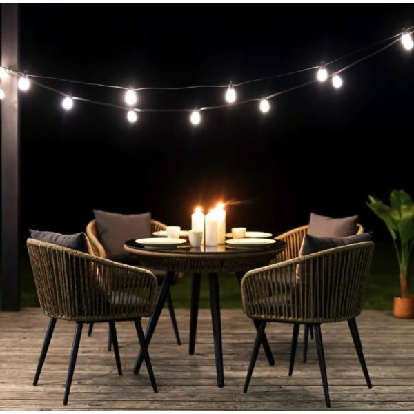 Комплект садових меблів Di Volio Rieti бежевий, сірий