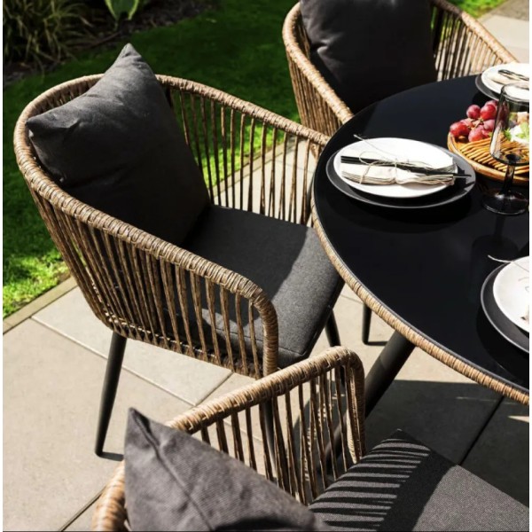 Комплект садових меблів Di Volio Rieti бежевий, сірий