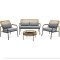 Комплект садових меблів Di Volio Salerno бежевий, сірий