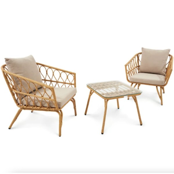 Комплект садових меблів Di Volio Savona бежевий, кремовий