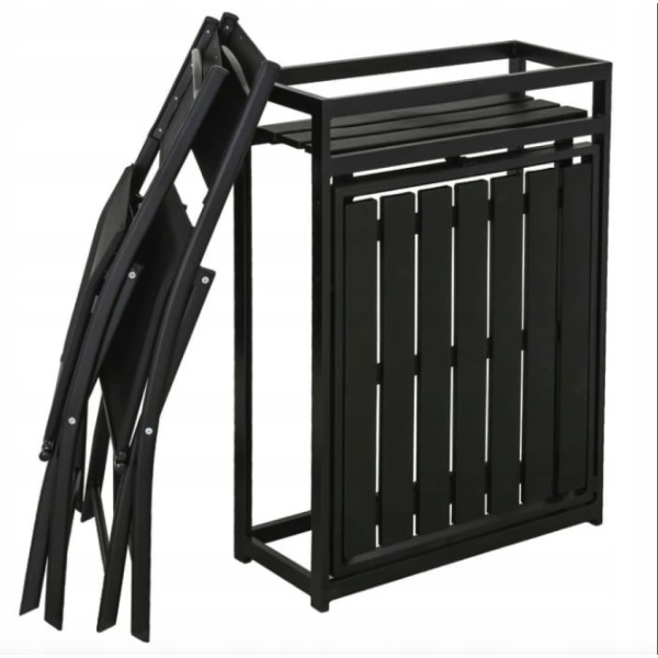 Комплект балконних меблів Jumi Kirbi з тумбою + 2 крісла