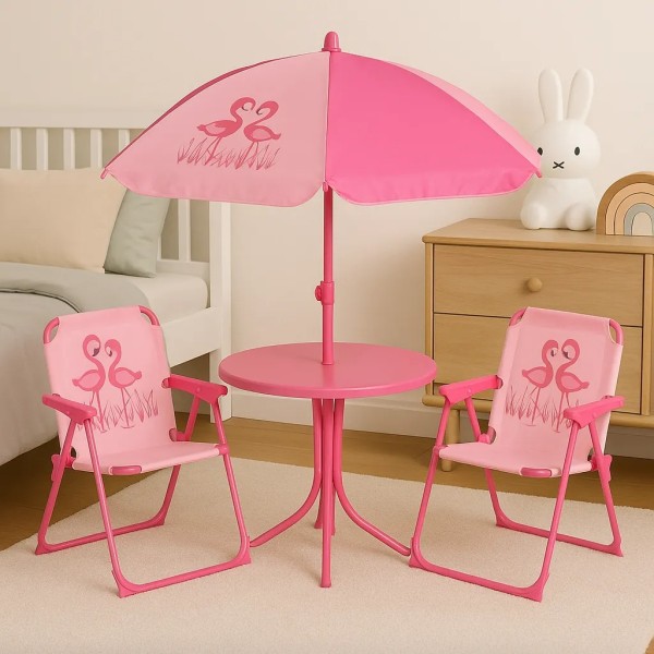 Комплект дитячих меблів Jumi Baby рожевий