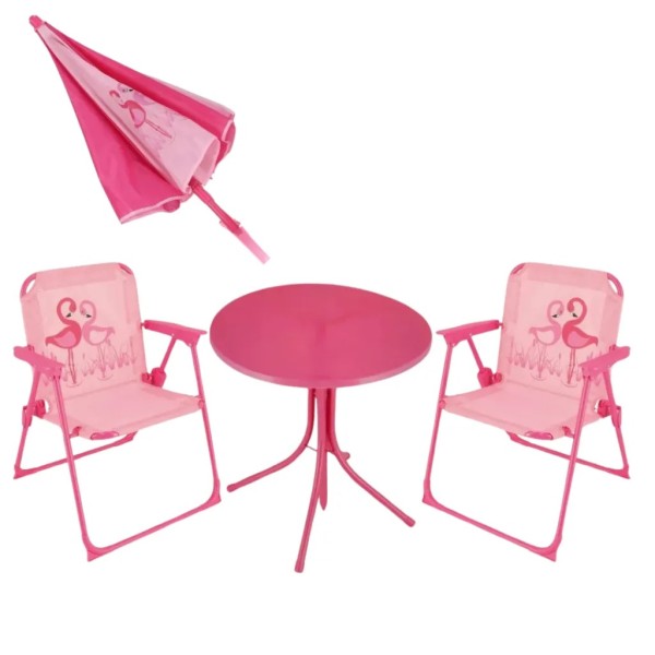 Комплект дитячих меблів Jumi Baby рожевий