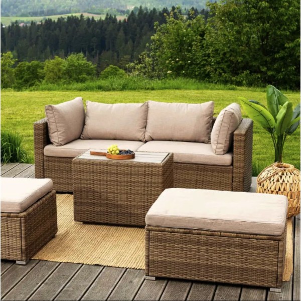 Комплект садових меблів Di Volio Alzano бежевий