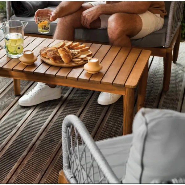 Комплект садових меблів Di Volio Ragio сірий